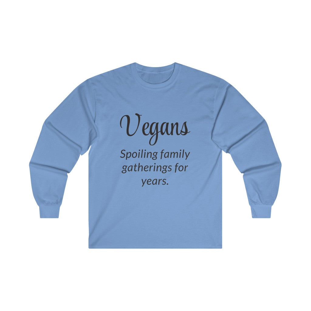 Vegans Long Sleeve Tee Vegans Long Sleeve Tee