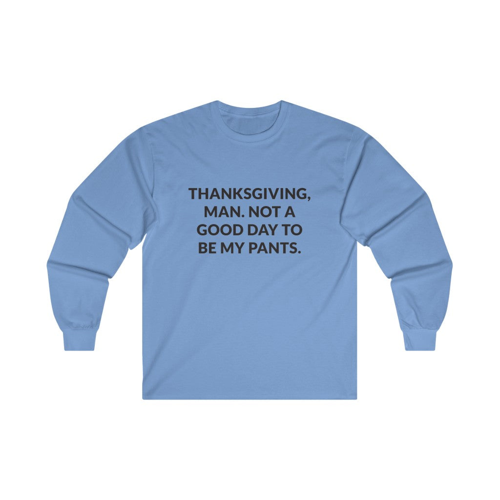 Thanksgiving, Man Long Sleeve Tee Thanksgiving, Man Long Sleeve Tee