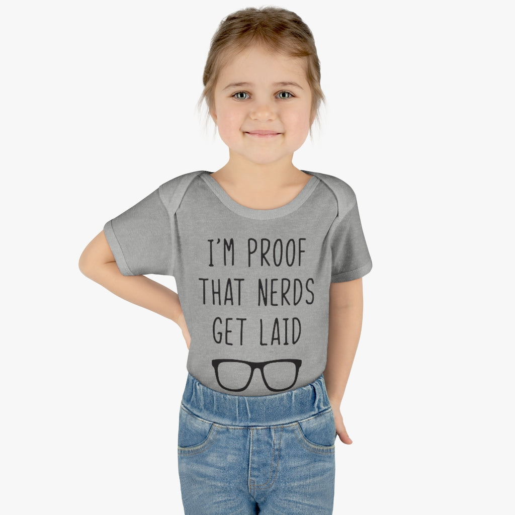 Nerds Do Get Laid Infant Onesie Nerds Do Get Laid Infant Onesie
