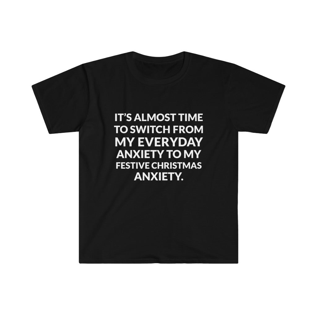 Holiday Anxiety T-Shirt Holiday Anxiety T-Shirt