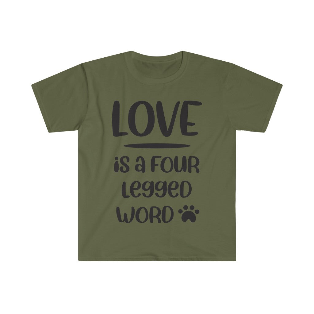 Four Legged Word T-Shirt Four Legged Word T-Shirt