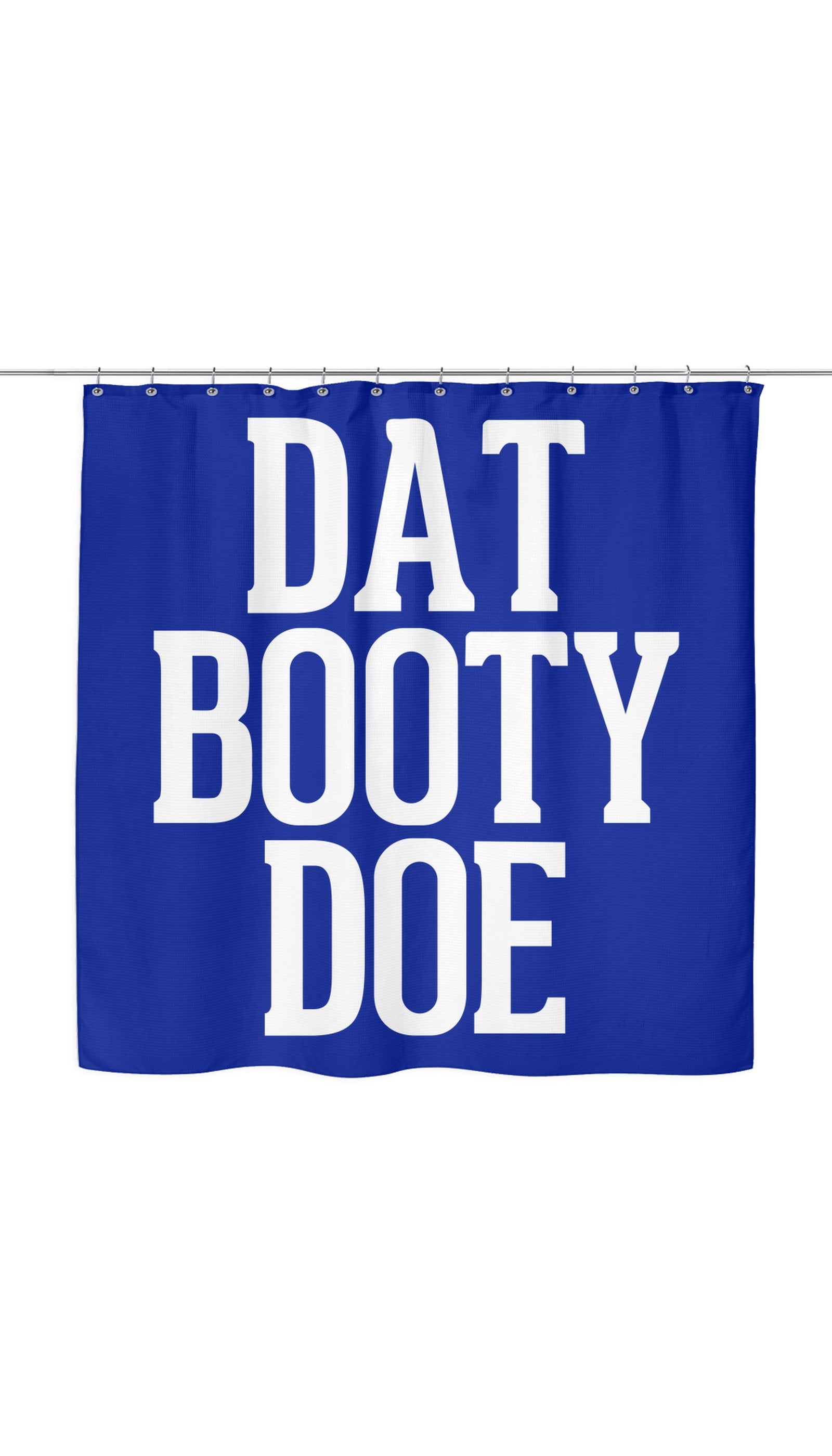 Dat Booty Doe Funny Shower Curtain Dat Booty Doe Shower Curtain