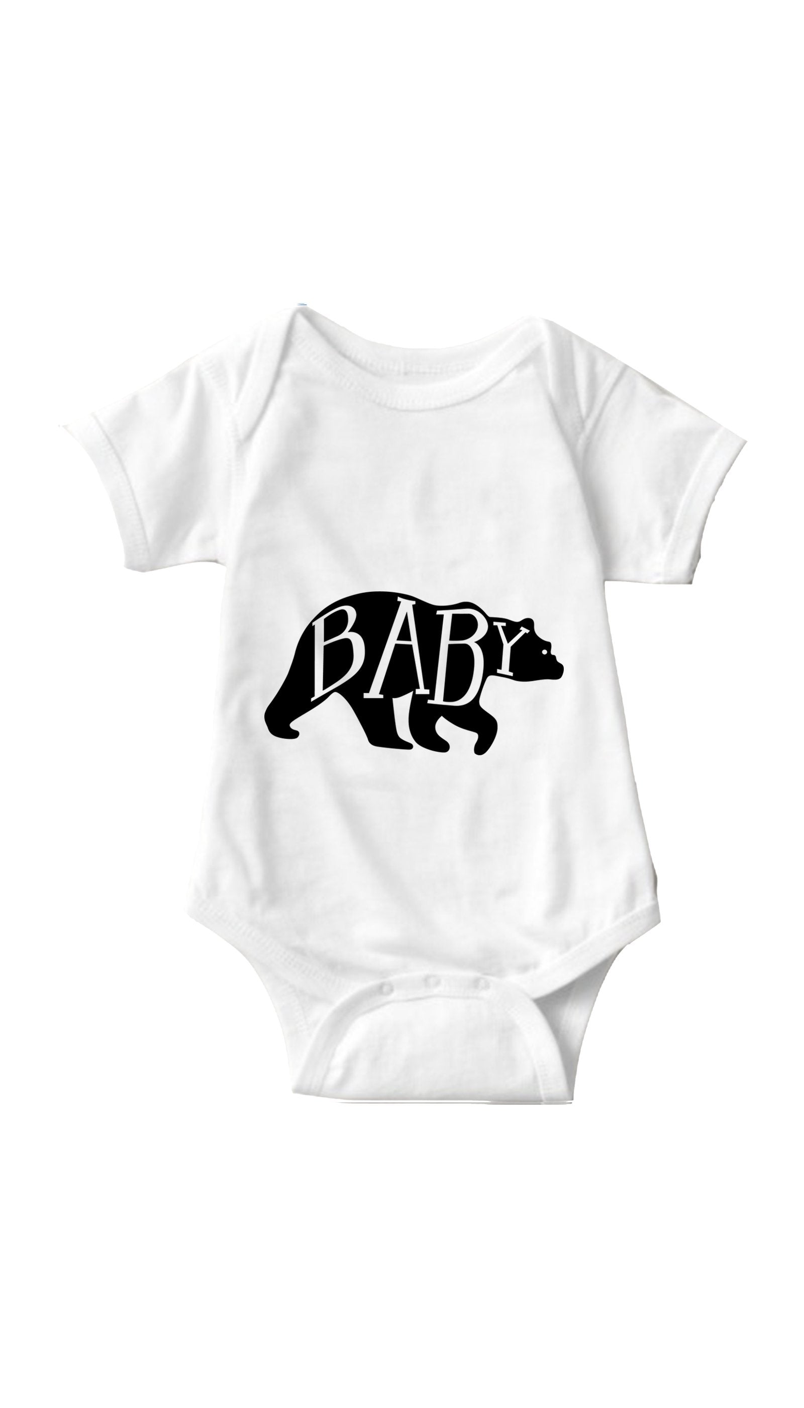 Baby Bear Cute Infant Onesie Baby Bear White Infant Onesie | Sarcastic ME