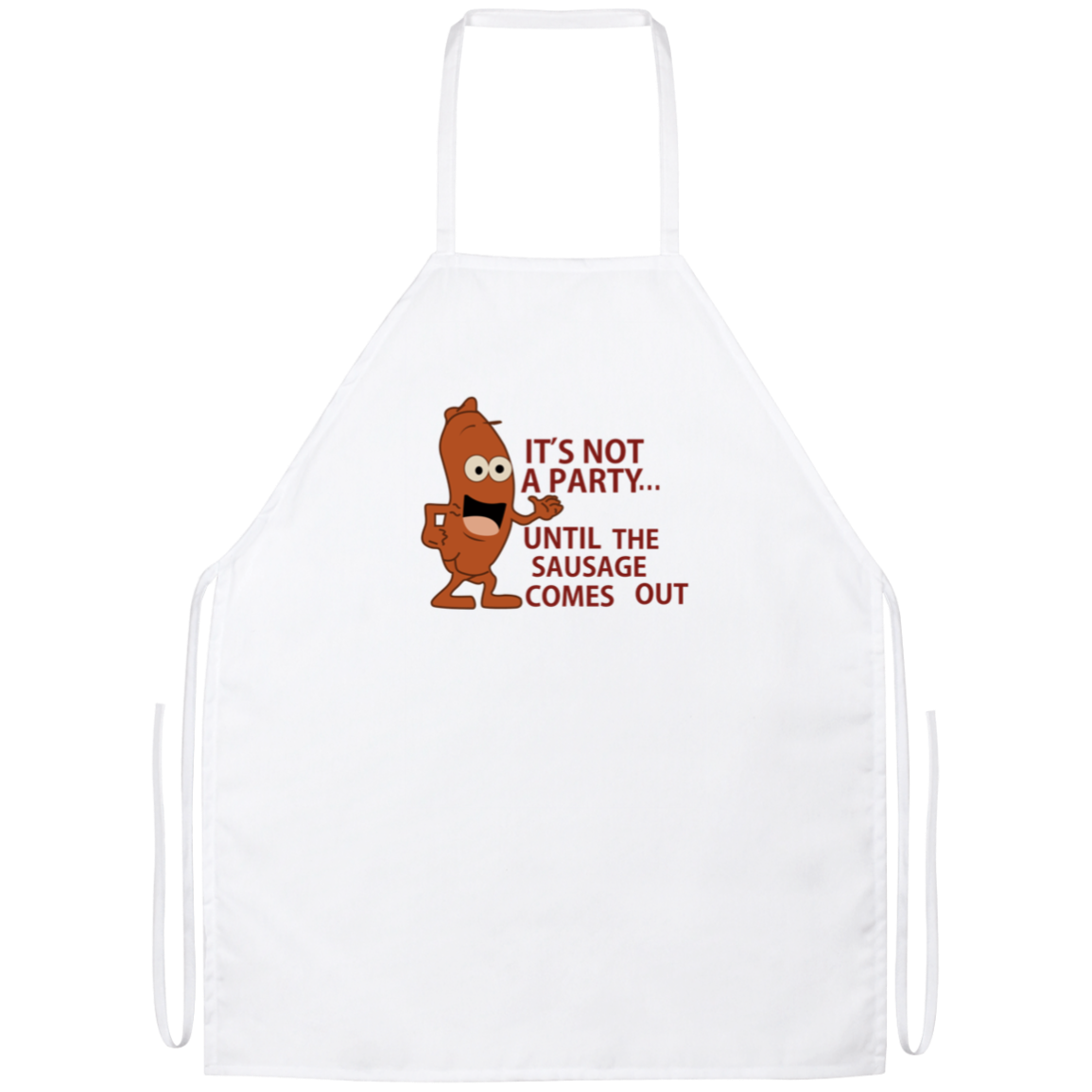 It's Not A Party Funny Kitchen Apron It's Not A Party Funny Kitchen Apron | Sarcastic Me