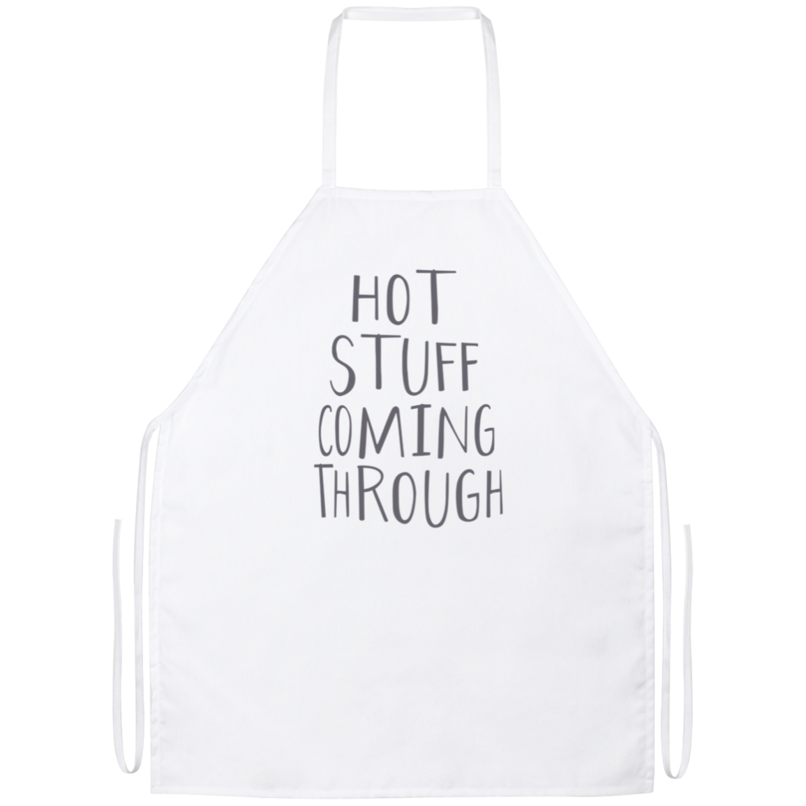Hot Stuff Coming Through Funny Kitchen Apron Hot Stuff Coming Through Funny Kitchen Apron | Sarcastic Me
