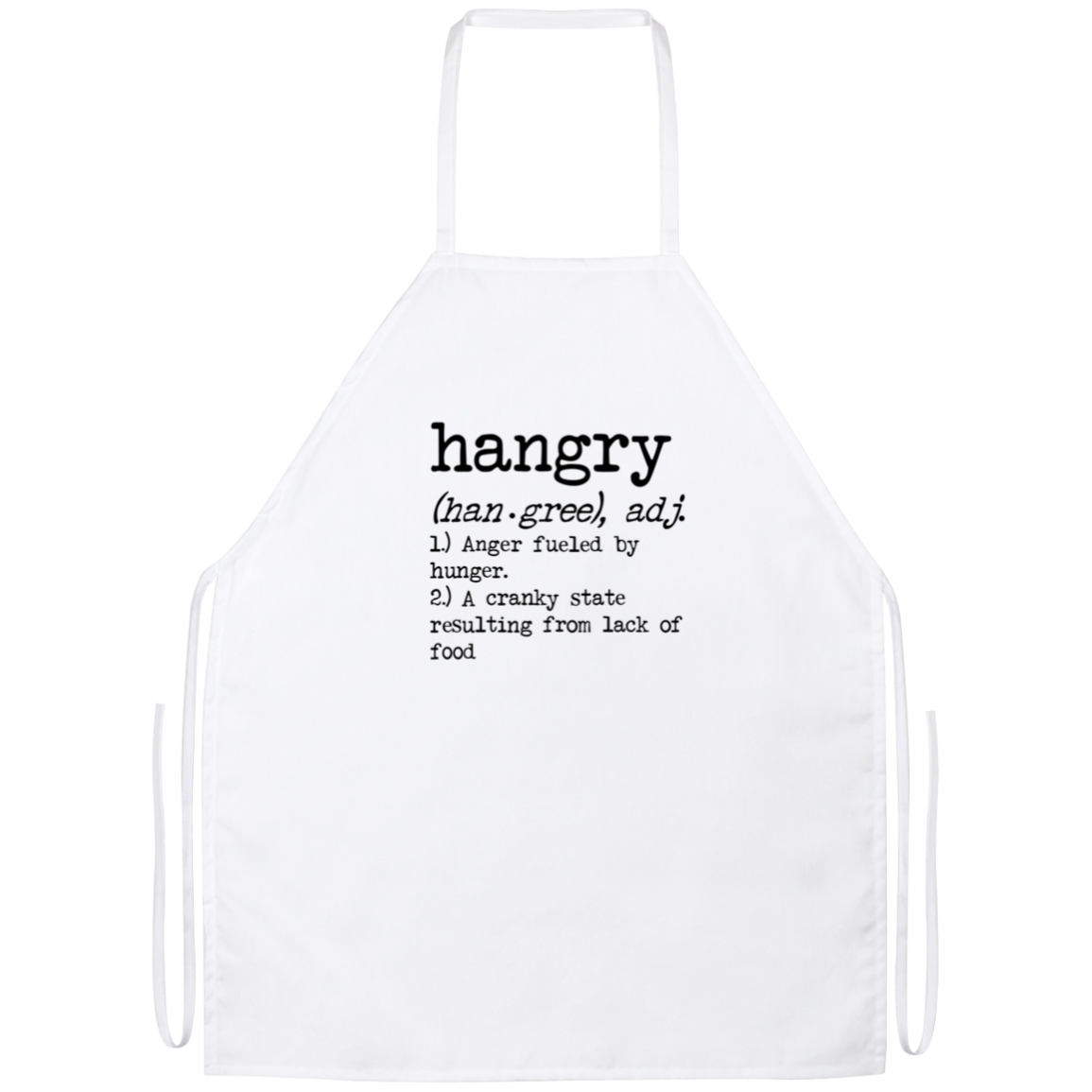 Hangry Anger Fueled By Hunger Funny Kitchen Apron Hangry Anger Fueled By Hunger Funny Kitchen Apron | Sarcastic Me