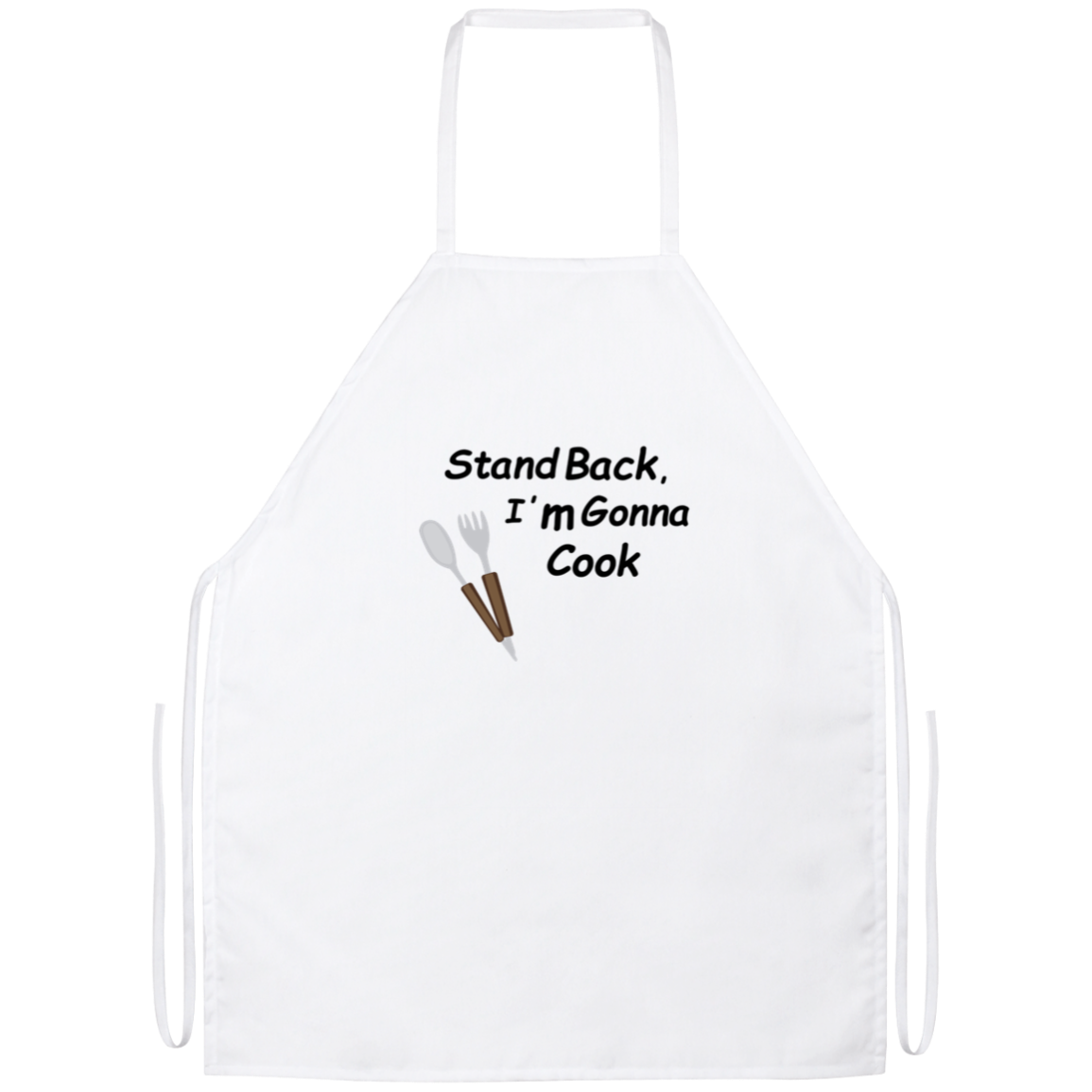 Stand Back, I'm Gonna Cook Funny Kitchen Apron Stand Back, I'm Gonna Cook Funny Kitchen Apron | Sarcastic Me