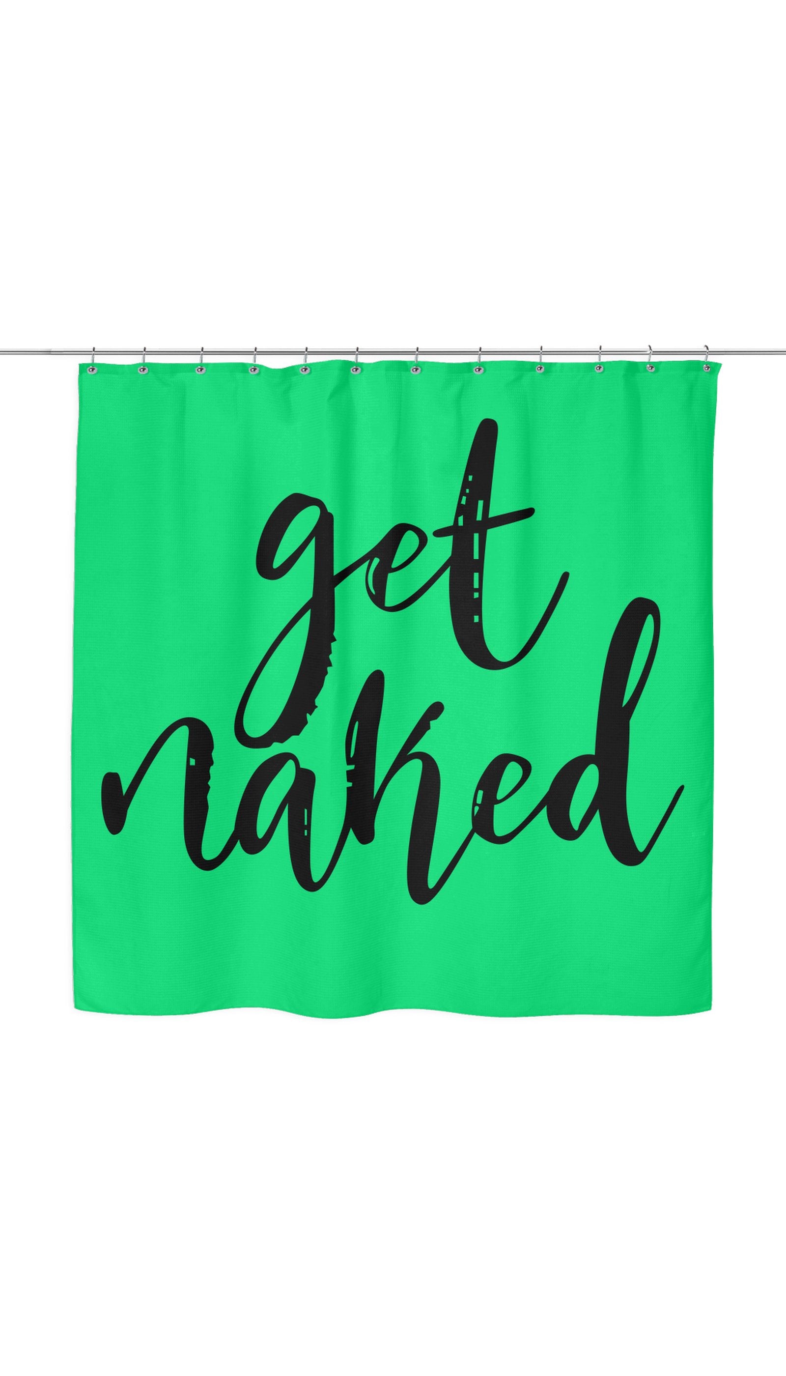 Get Naked Funny Shower Curtain Get Naked Shower Curtain