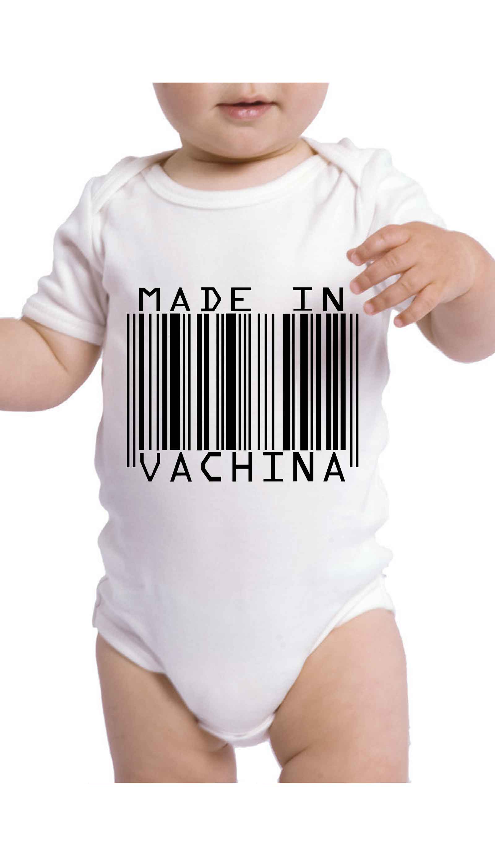 Made In Vachina Infant Onesie Made In Vachina Cute & Funny Baby Infant Onesie | Sarcastic ME