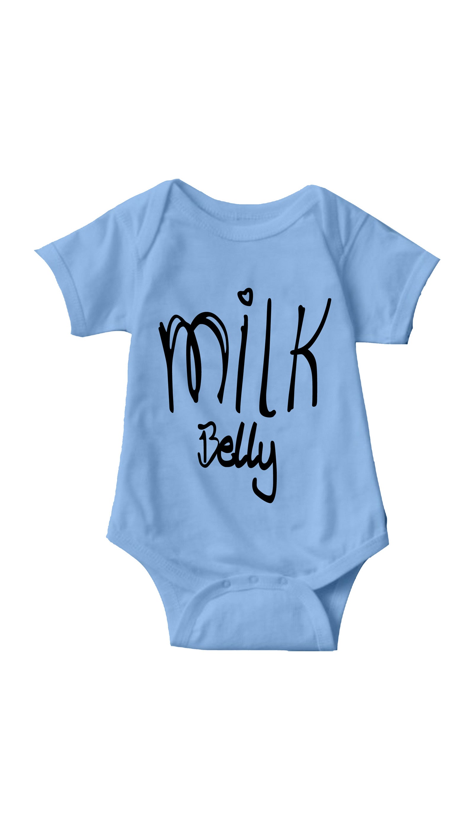 Milk Belly Infant Onesie Milk Belly Light Blue Infant Onesie | Sarcastic ME
