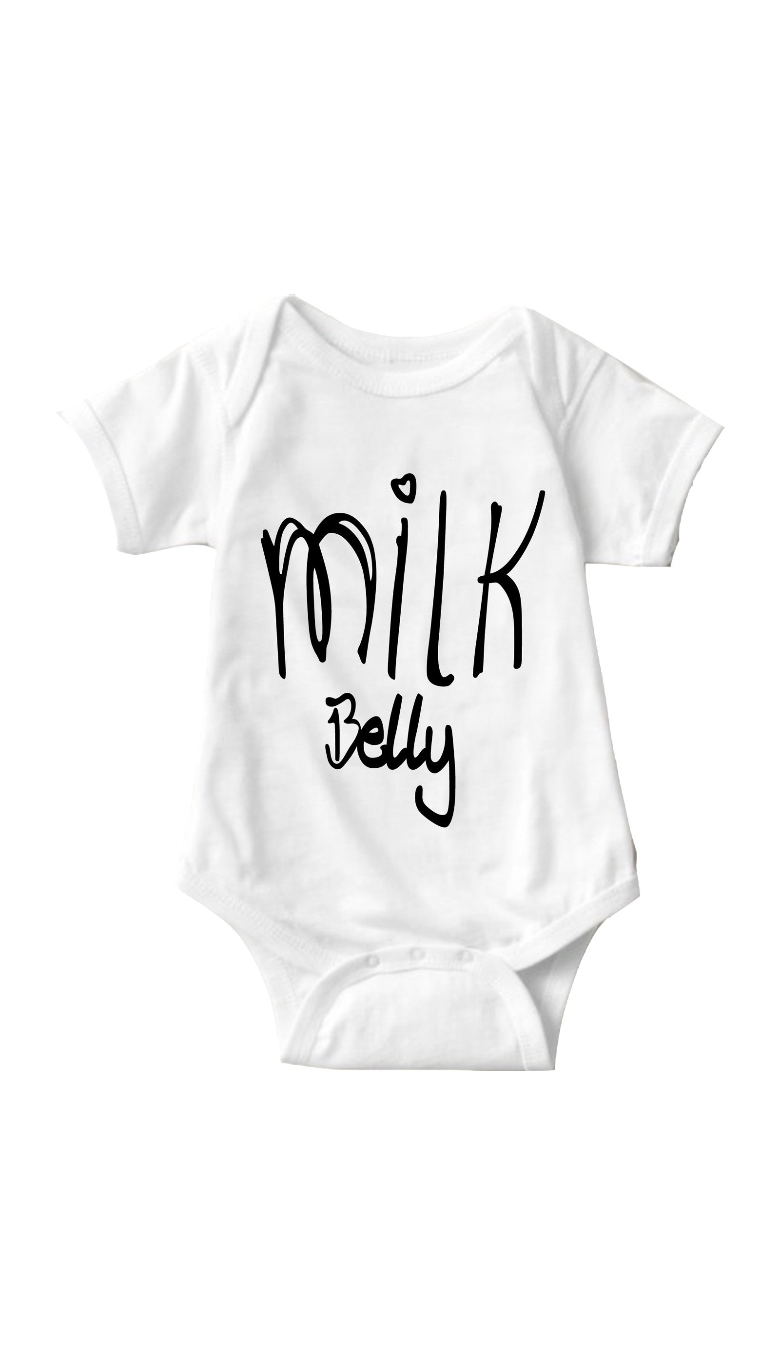 Milk Belly Infant Onesie Milk Belly White Infant Onesie | Sarcastic ME