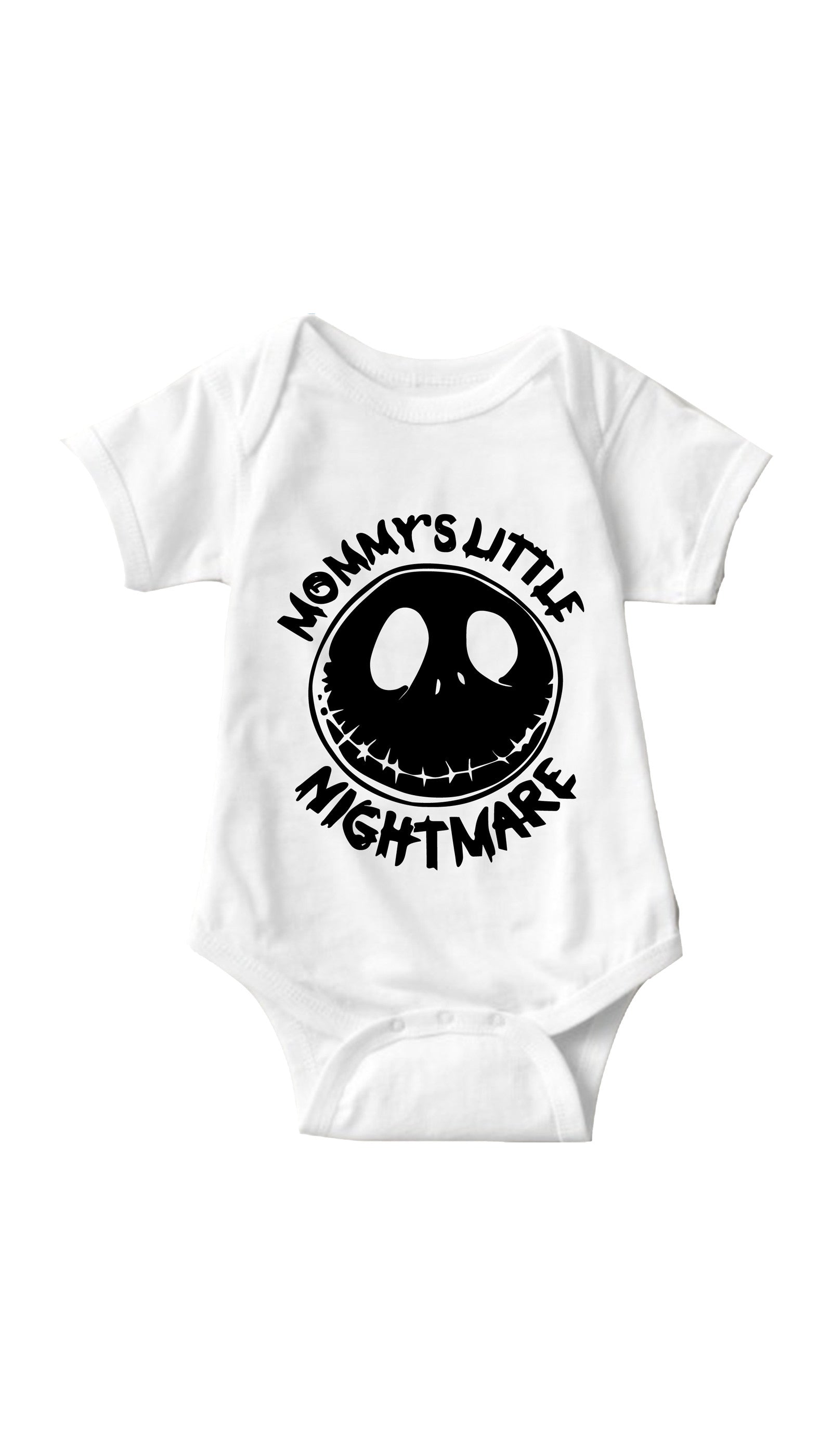 Mommy's Little Nightmare Infant Onesie Mommy's Little Nightmare White Infant Onesie | Sarcastic ME