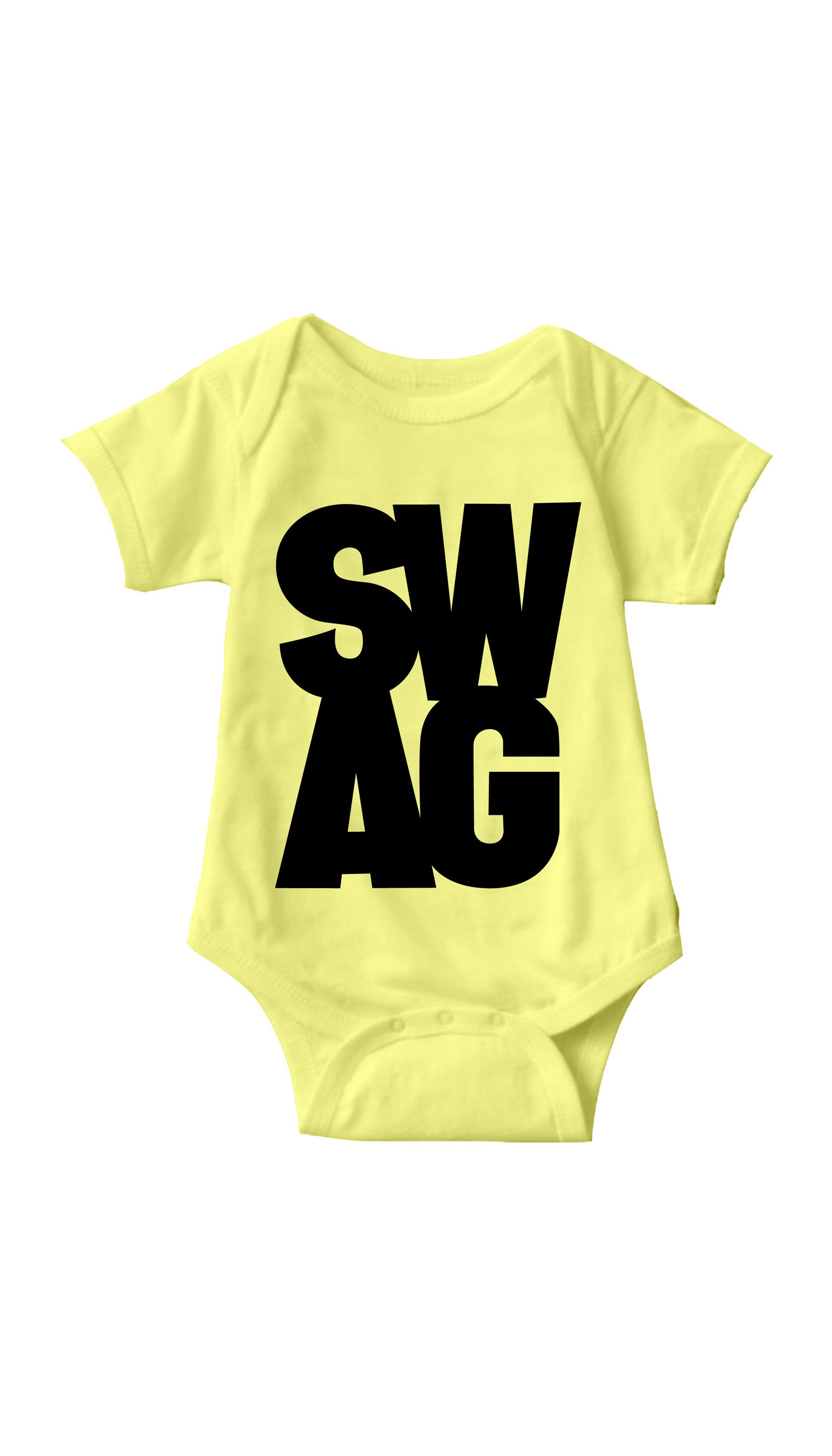 Swag Infant Onesie Swag Yellow Infant Onesie | Sarcastic ME
