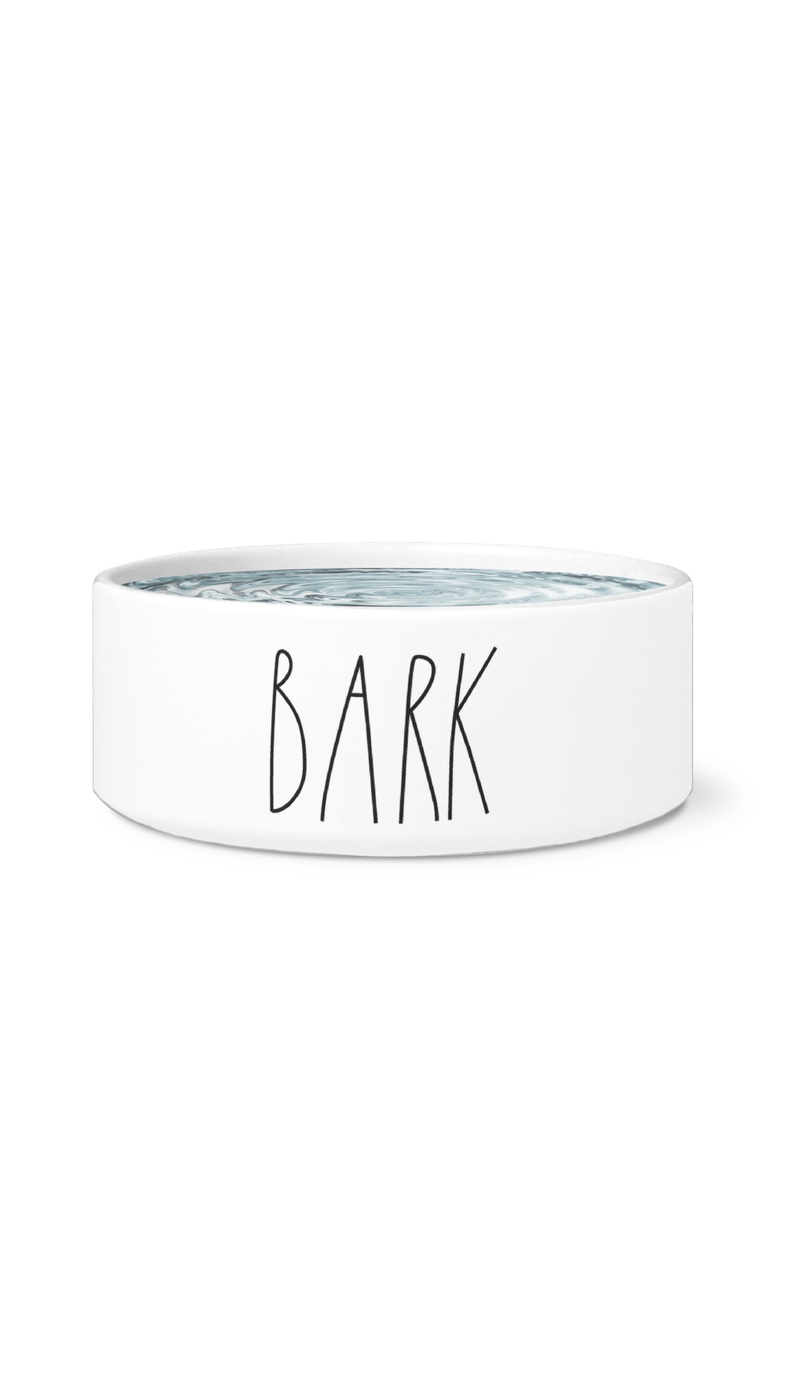 Bark Pet Bowl Bark White Pet Bowl | Sarcastic Me