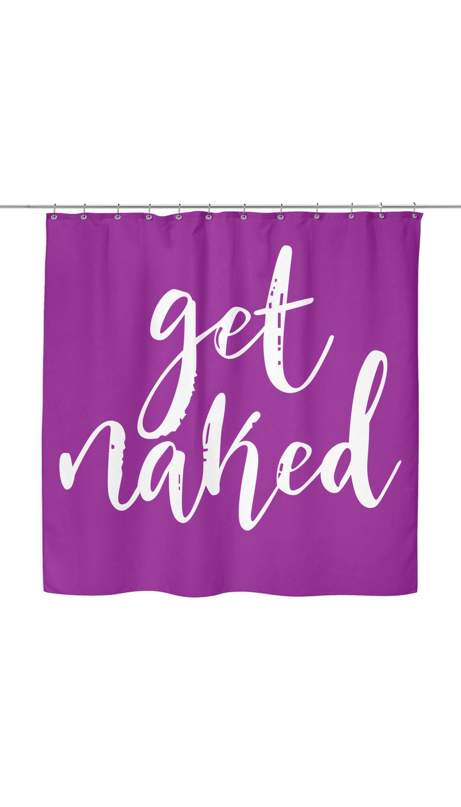 Get Naked Funny Shower Curtain Get Naked Shower Curtain