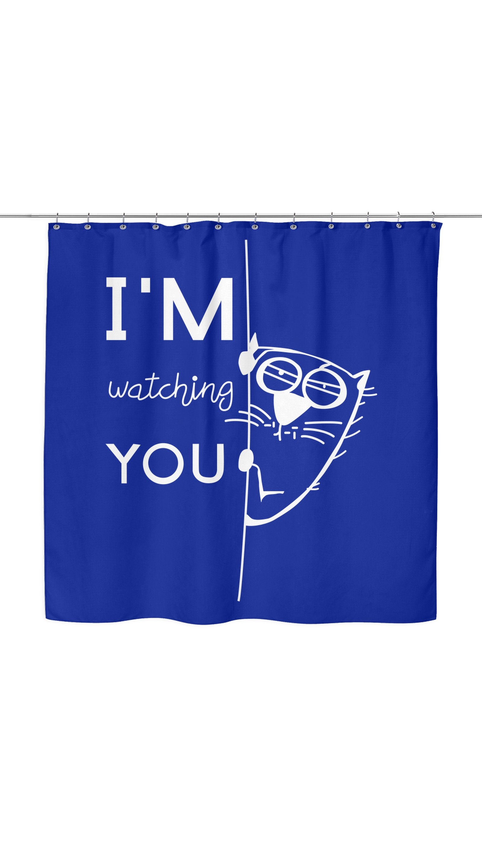 I'm Watching You Funny Shower Curtain I'm Watching You Shower Curtain