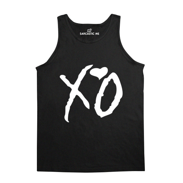 XO Unisex Tank Tank Top XO Black Unisex Tank Top | Sarcastic Me