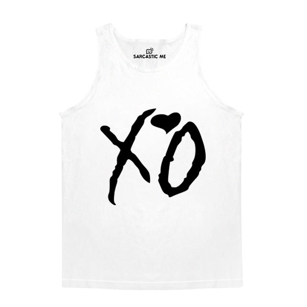 XO Unisex Tank Tank Top XO White Unisex Tank Top | Sarcastic Me