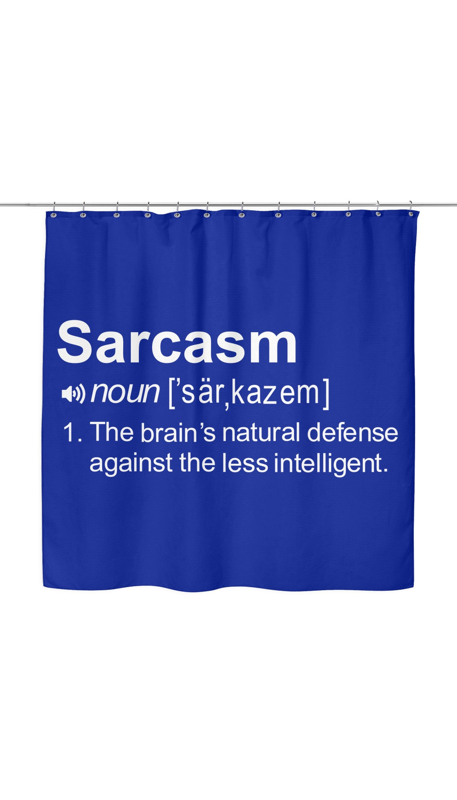 Sarcasm Noun Funny Shower Curtain Sarcasm Noun Shower Curtain