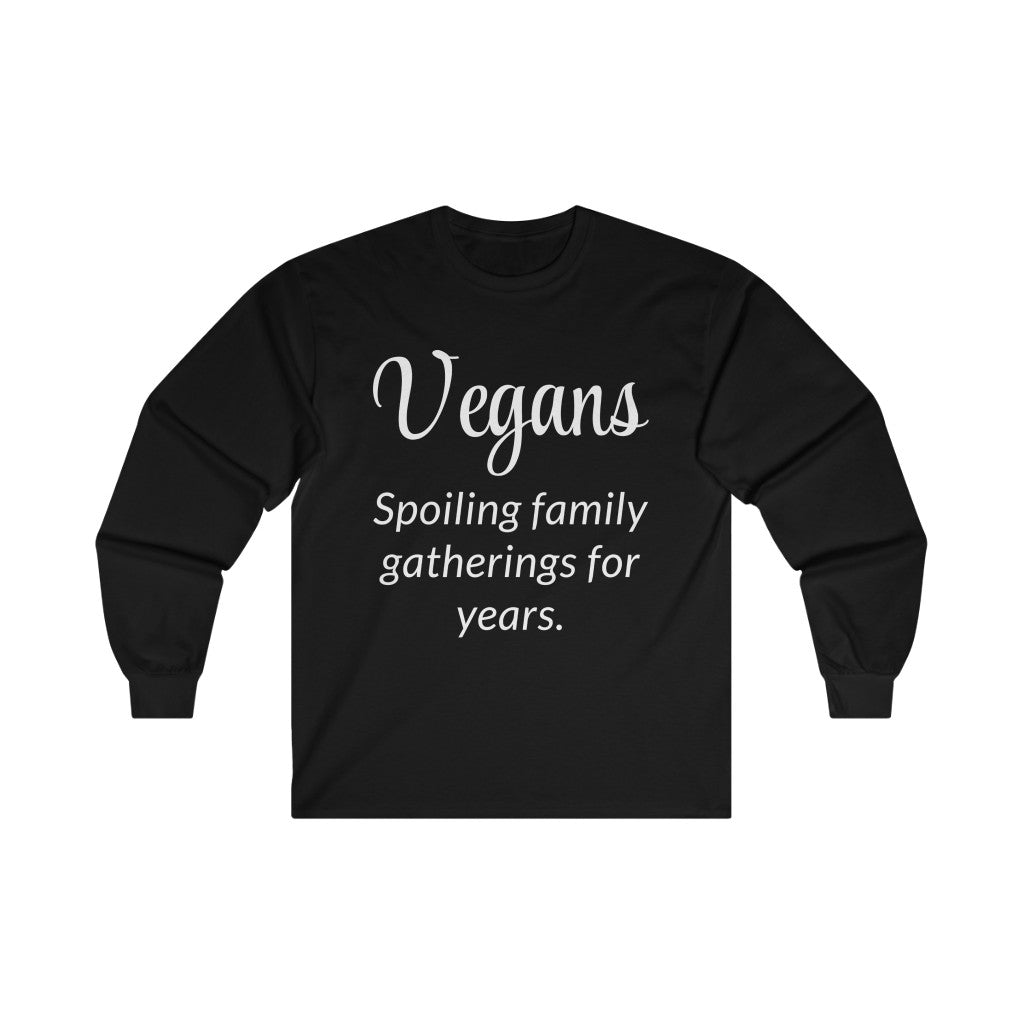 Vegans Long Sleeve Tee Vegans Long Sleeve Tee