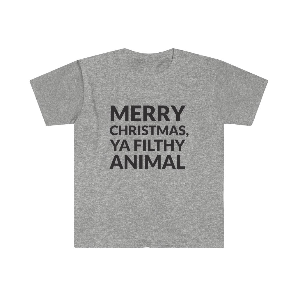 Merry Christmas Ya Filthy Animal T-Shirt Merry Christmas Ya Filthy Animal T-Shirt