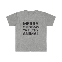 Merry Christmas Ya Filthy Animal T-Shirt