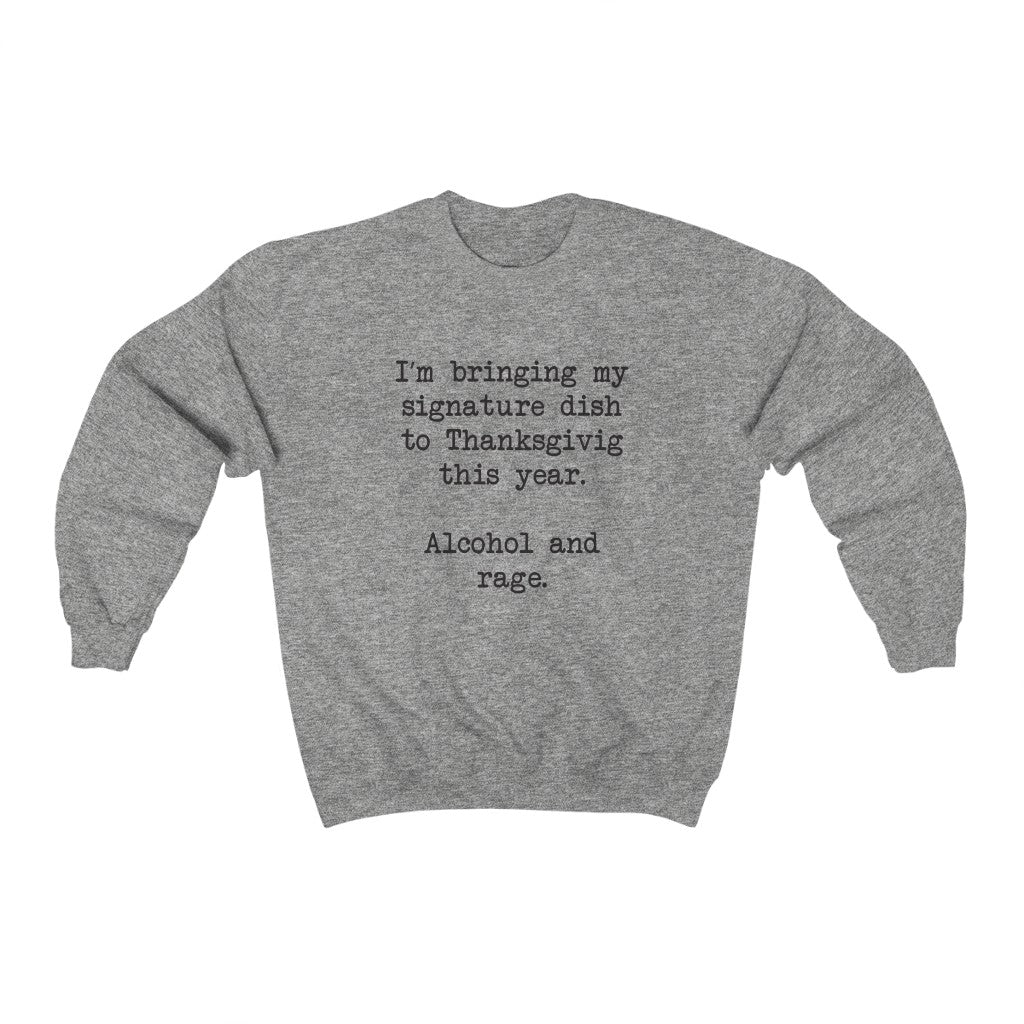 Signature Dish Crewneck Sweatshirt Signature Dish Crewneck Sweatshirt