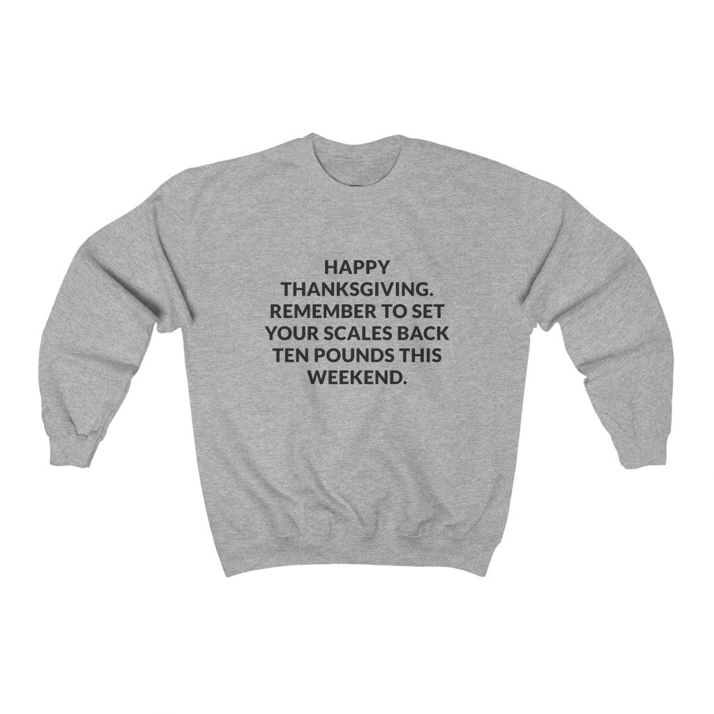 Set Your Scales Crewneck Sweatshirt Set Your Scales Crewneck Sweatshirt