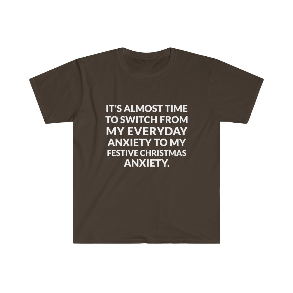 Holiday Anxiety T-Shirt Holiday Anxiety T-Shirt