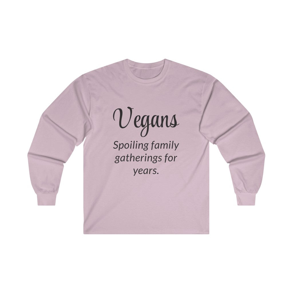 Vegans Long Sleeve Tee Vegans Long Sleeve Tee