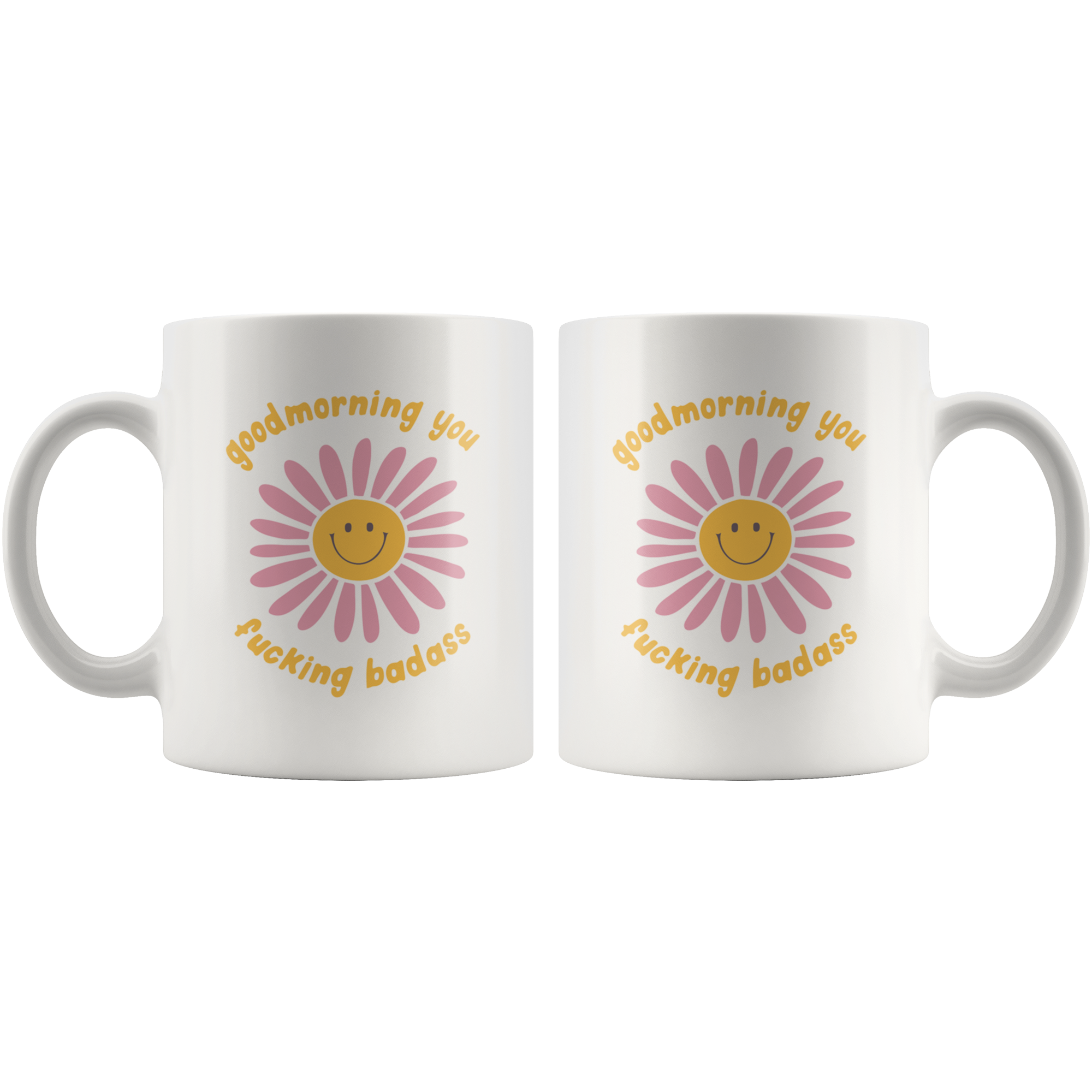 Good Morning Badass Coffee Mug Good Morning Badass Coffee Mug