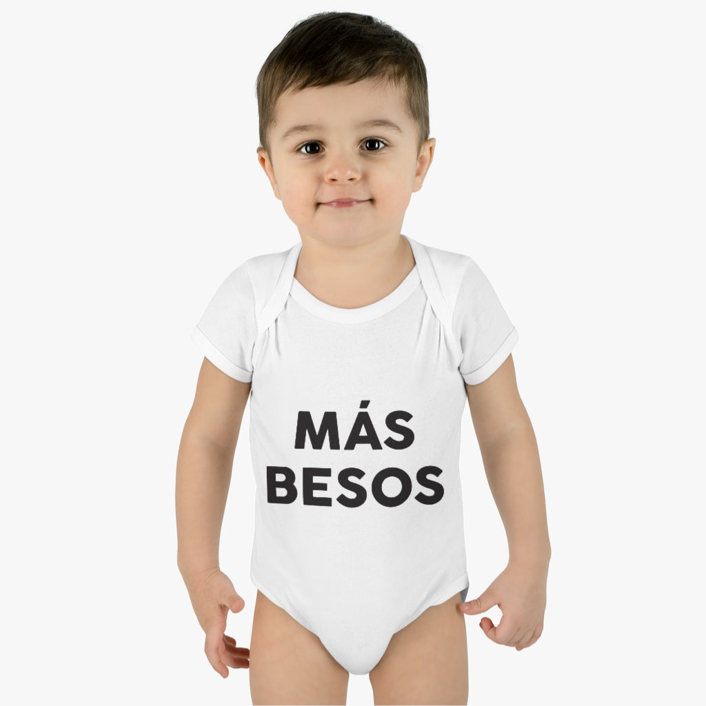Mas Besos Infant Onesie Mas Besos Infant Onesie