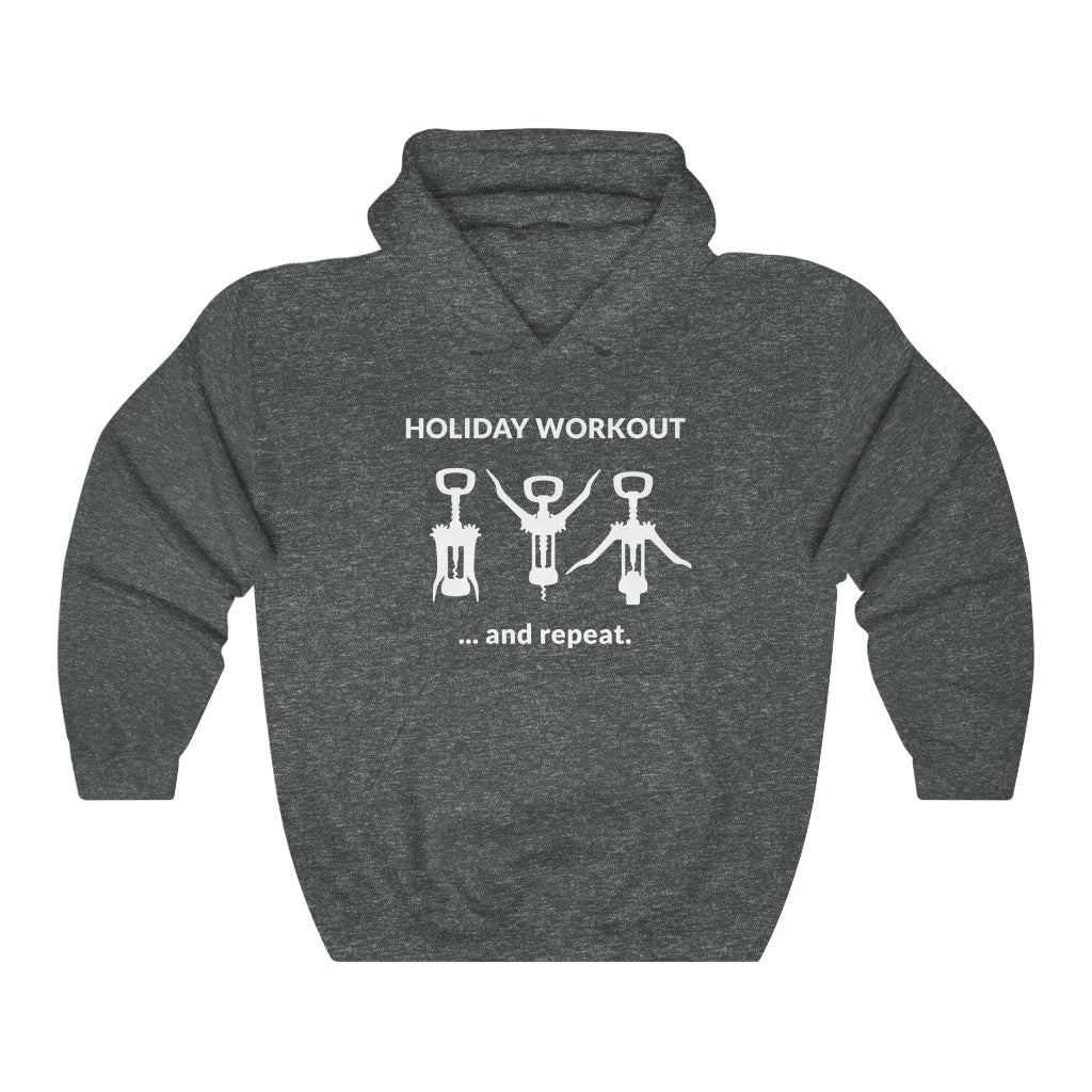 Holiday Workout Hooded Sweatshirt Holiday Workout Hooded Sweatshirt