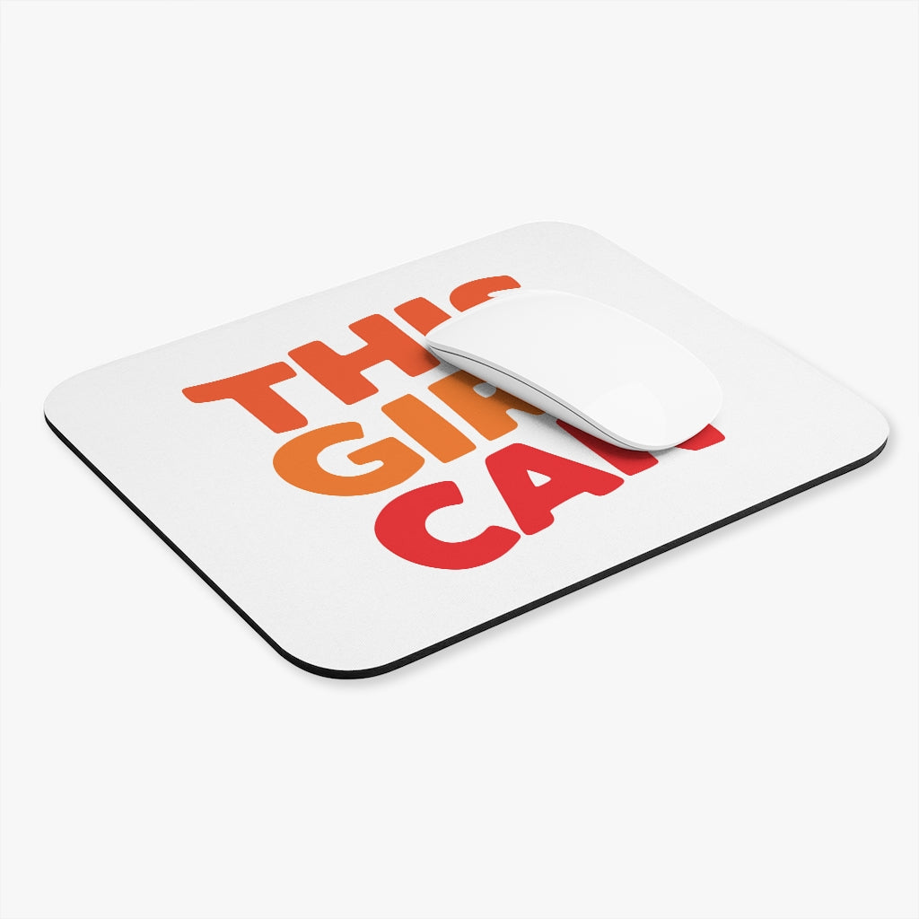This Girl Can Motivational Mouse Pad This Girl Can Motivational Mouse Pad