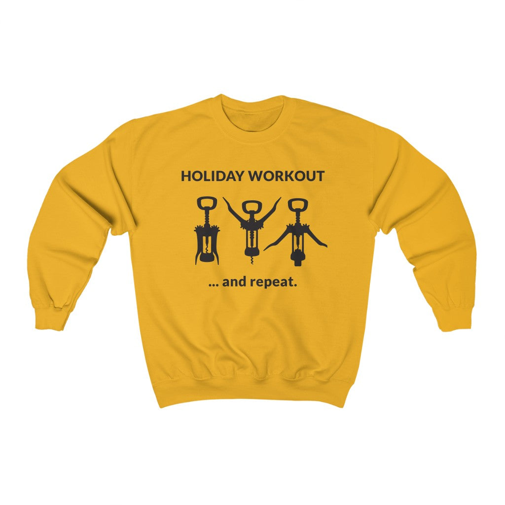 Holiday Workout Crewneck Sweatshirt Holiday Workout Crewneck Sweatshirt