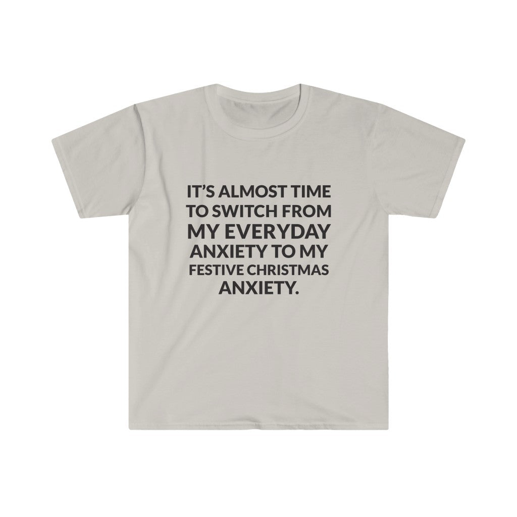 Holiday Anxiety T-Shirt Holiday Anxiety T-Shirt