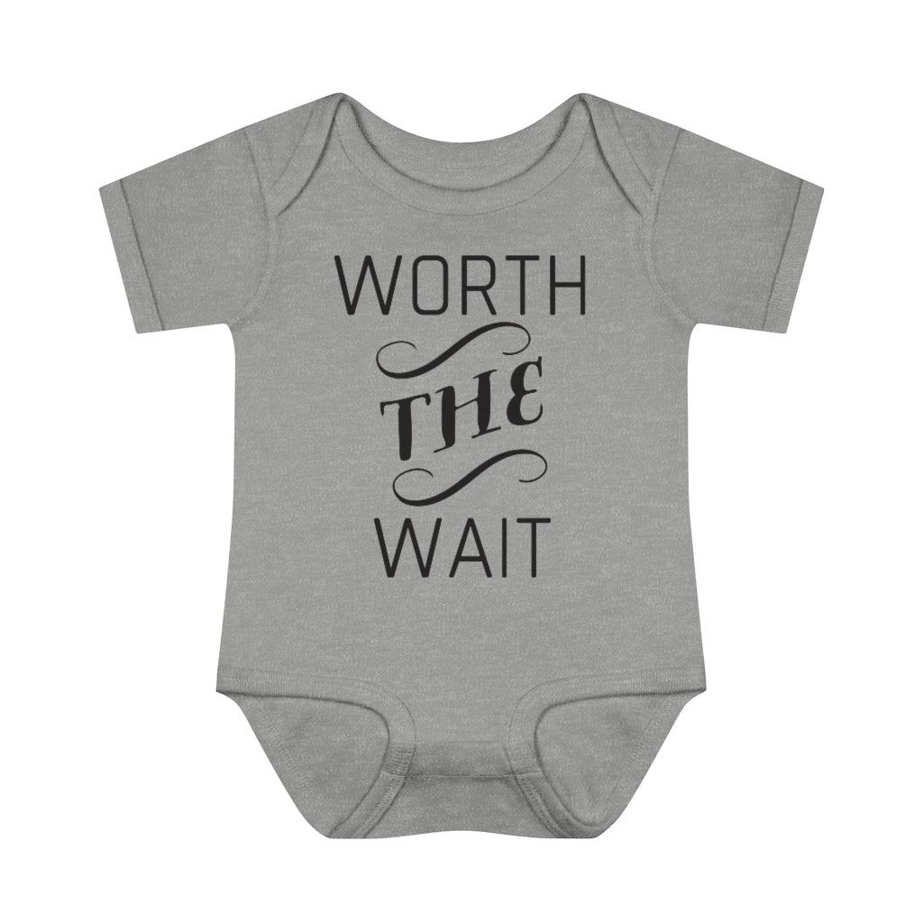 Worth The Wait Infant Onesie Worth The Wait Infant Onesie