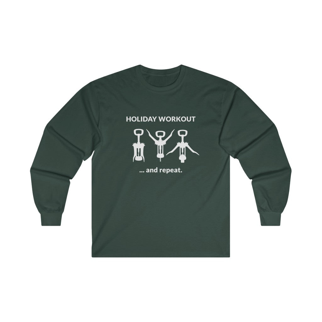 Holiday Workout Long Sleeve Tee Holiday Workout Long Sleeve Tee