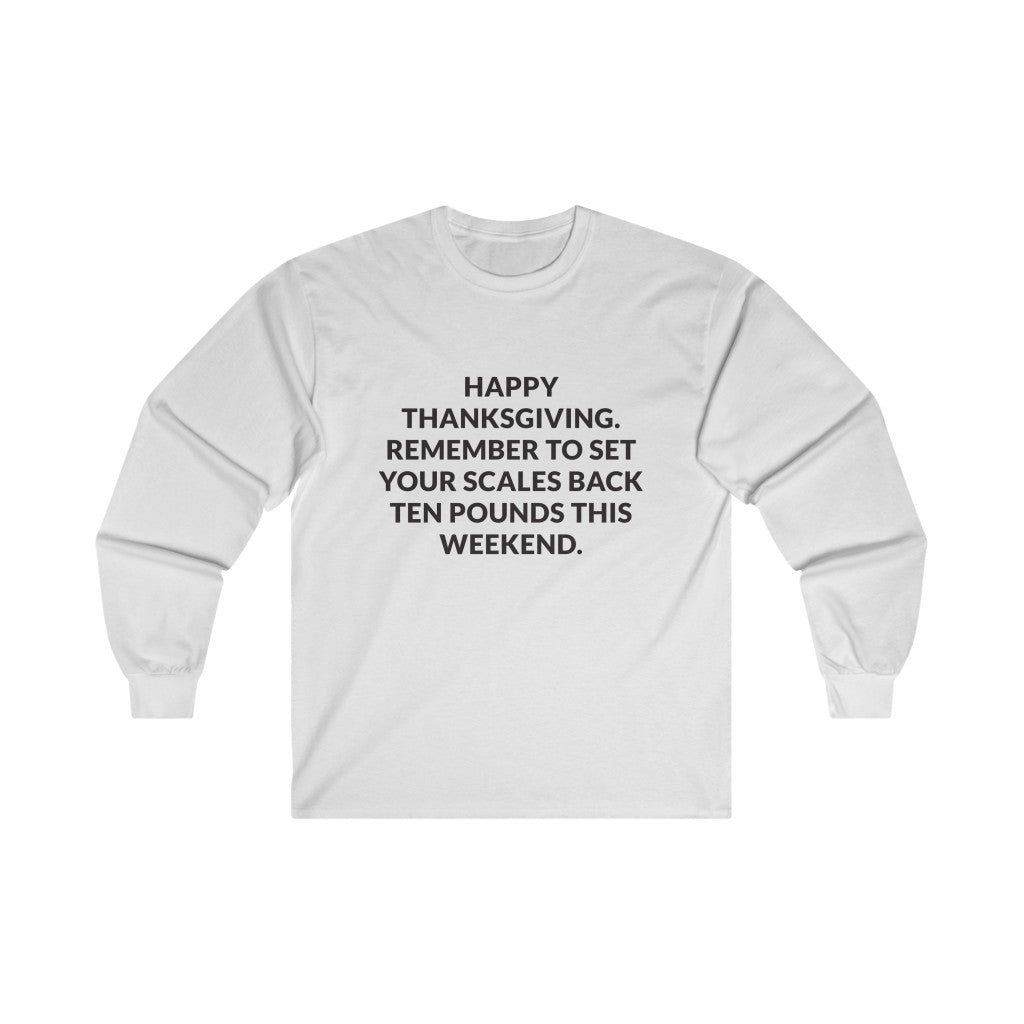 Set Your Scales Long Sleeve Tee Set Your Scales Long Sleeve Tee