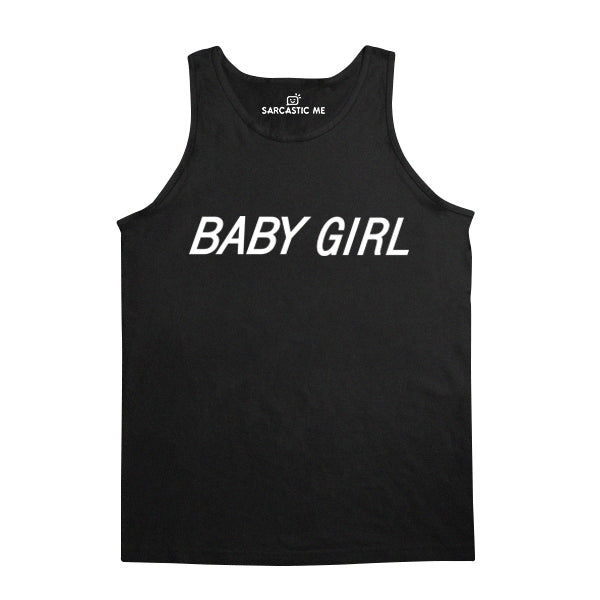 Baby Girl Unisex Tank Top Baby Girl Black Unisex Tank Top | Sarcastic Me
