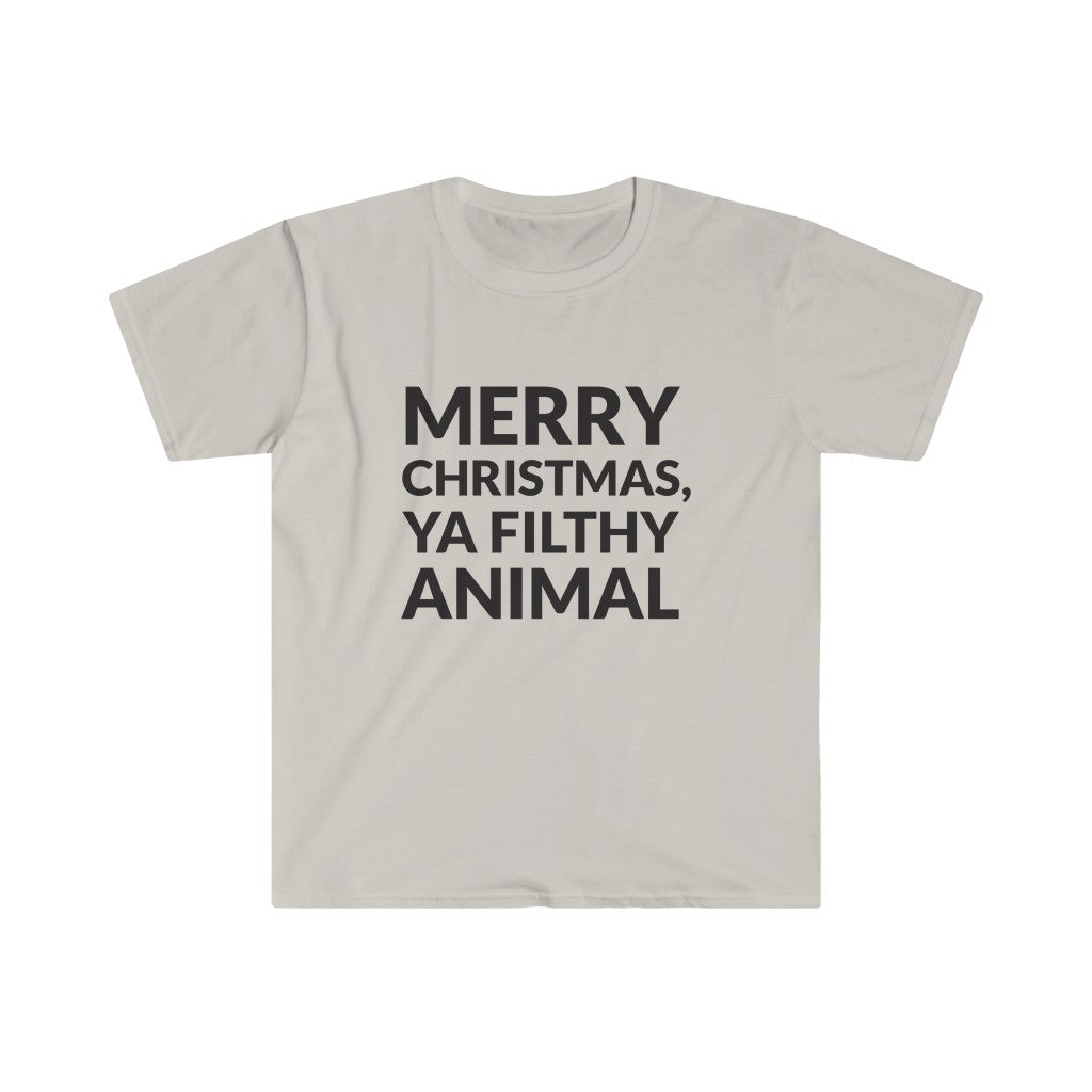 Merry Christmas Ya Filthy Animal T-Shirt Merry Christmas Ya Filthy Animal T-Shirt