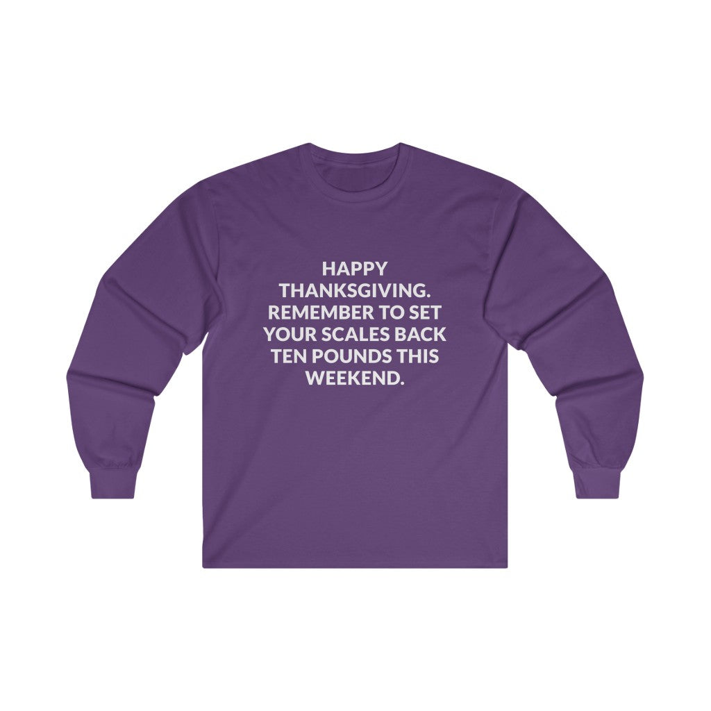Set Your Scales Long Sleeve Tee Set Your Scales Long Sleeve Tee