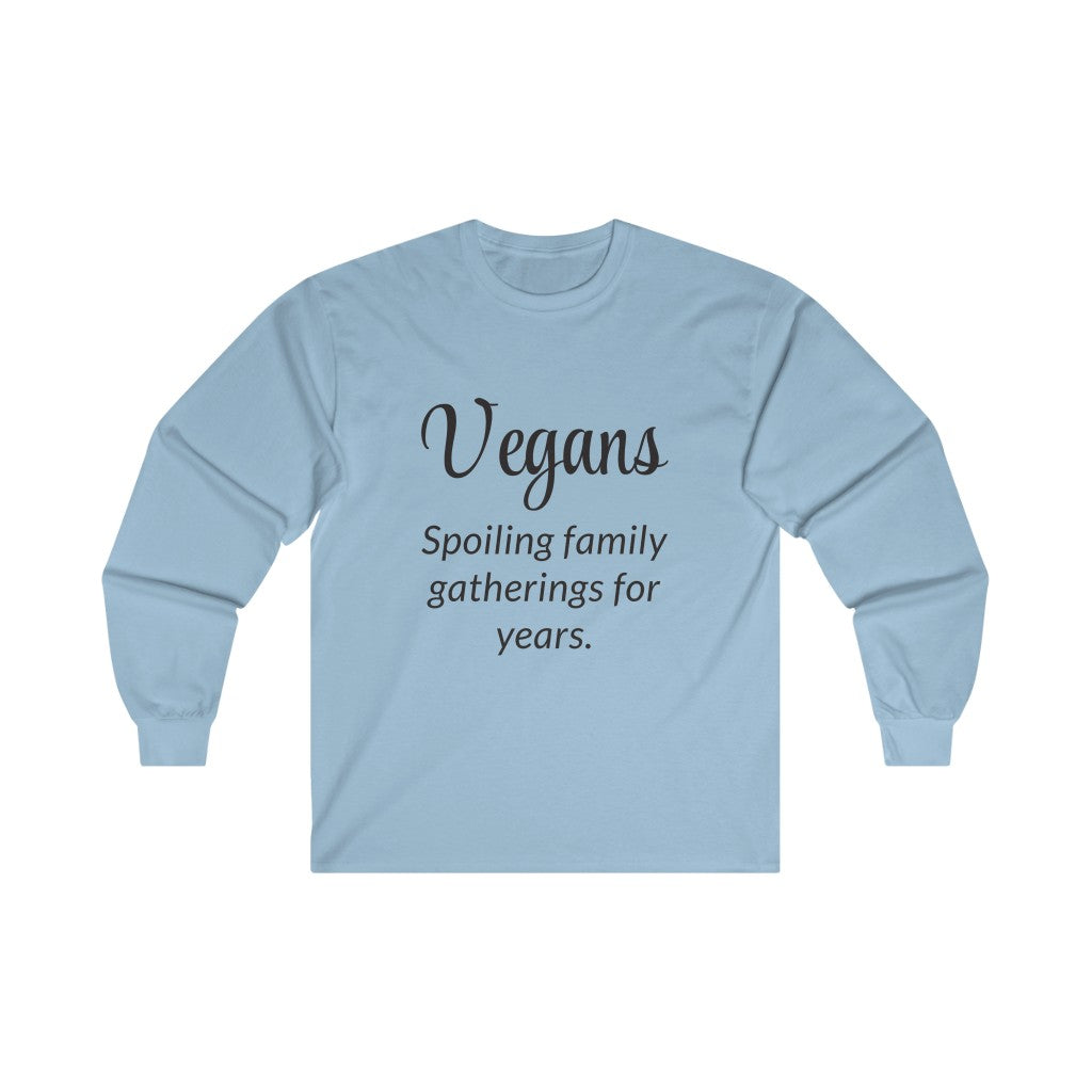 Vegans Long Sleeve Tee Vegans Long Sleeve Tee