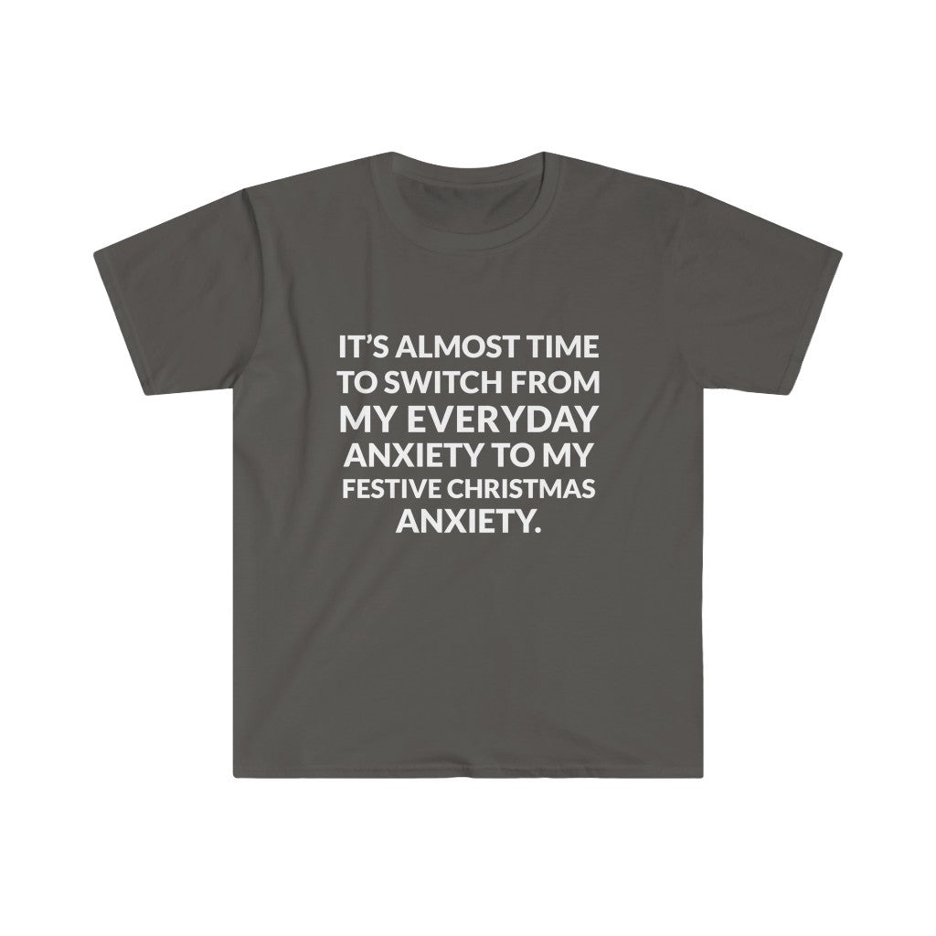 Holiday Anxiety T-Shirt Holiday Anxiety T-Shirt