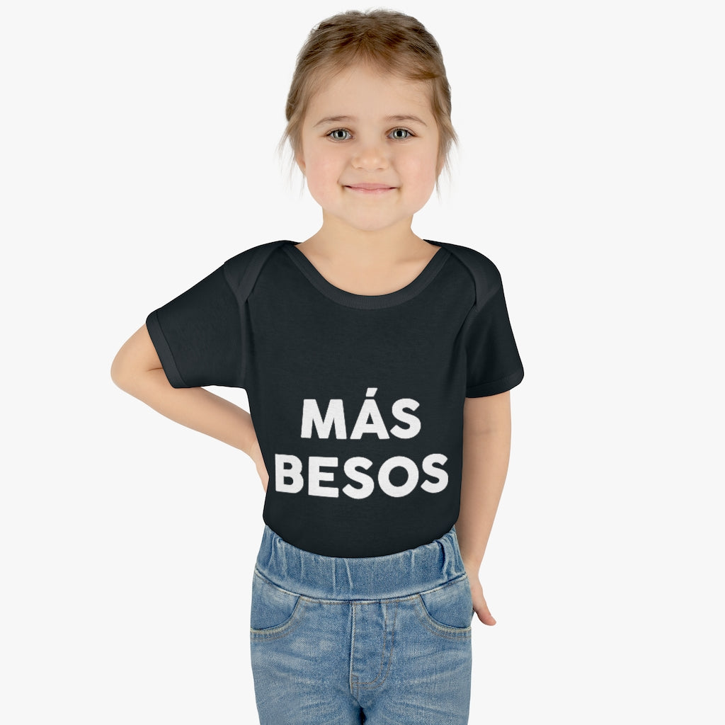 Mas Besos Infant Onesie Mas Besos Infant Onesie