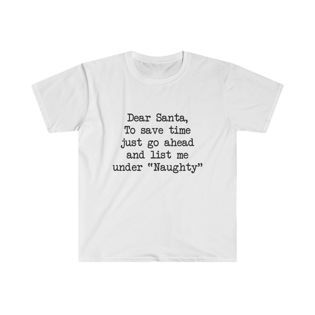 List Me Under NAUGHTY T-Shirt List Me Under NAUGHTY T-Shirt