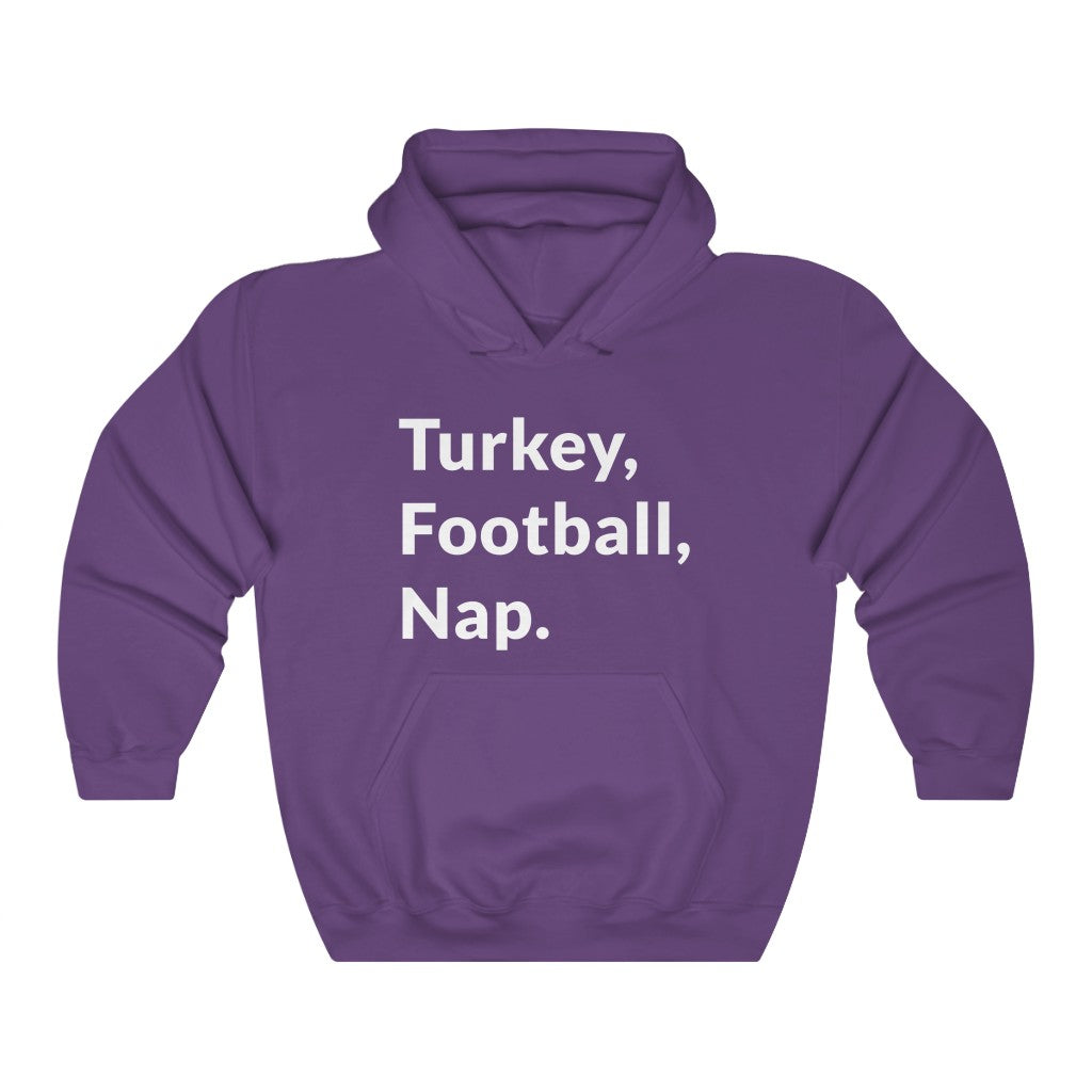 Turkey, Football, Nap Hooded Sweatshirt Turkey, Football, Nap Hooded Sweatshirt