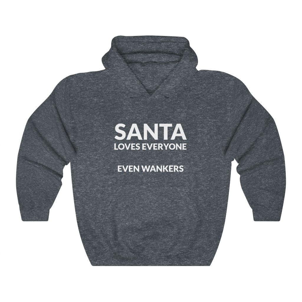 Santa Loves Everyone Hooded Sweatshirt Santa Loves Everyone Hooded Sweatshirt