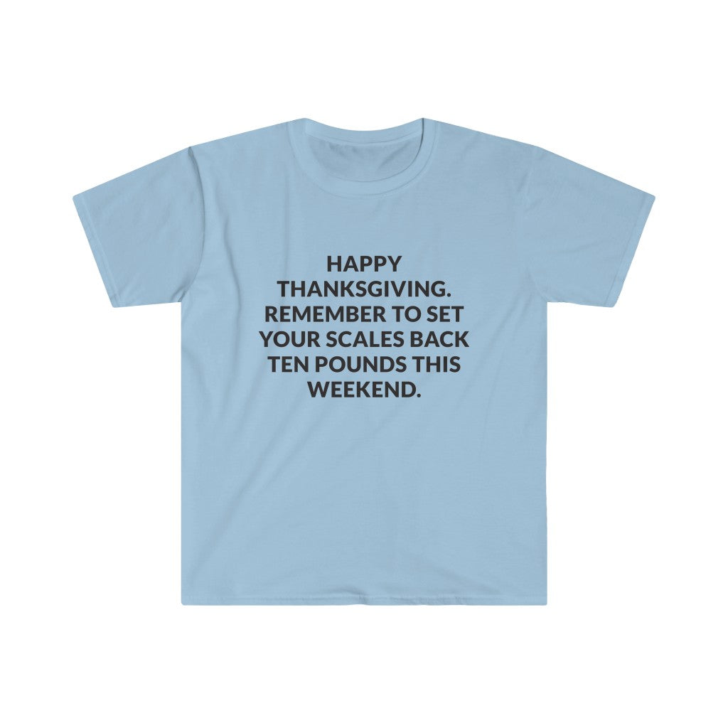 Set Your Scale T-Shirt Set Your Scale T-Shirt
