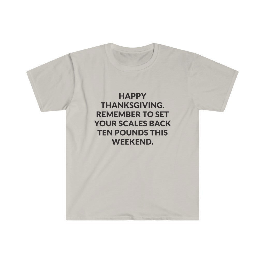 Set Your Scale T-Shirt Set Your Scale T-Shirt